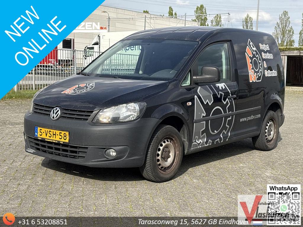 Volkswagen Caddy 1.6 TDI | € 2.850,- NETTO! | Airco | Trekha, Achat, Entreprise, Boîte manuelle, Verrouillage central