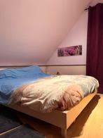 Chambre a couchee, Maison & Meubles, Chambre à coucher | Chambres à coucher complètes, Enlèvement, Utilisé, Deux personnes, Bois beige