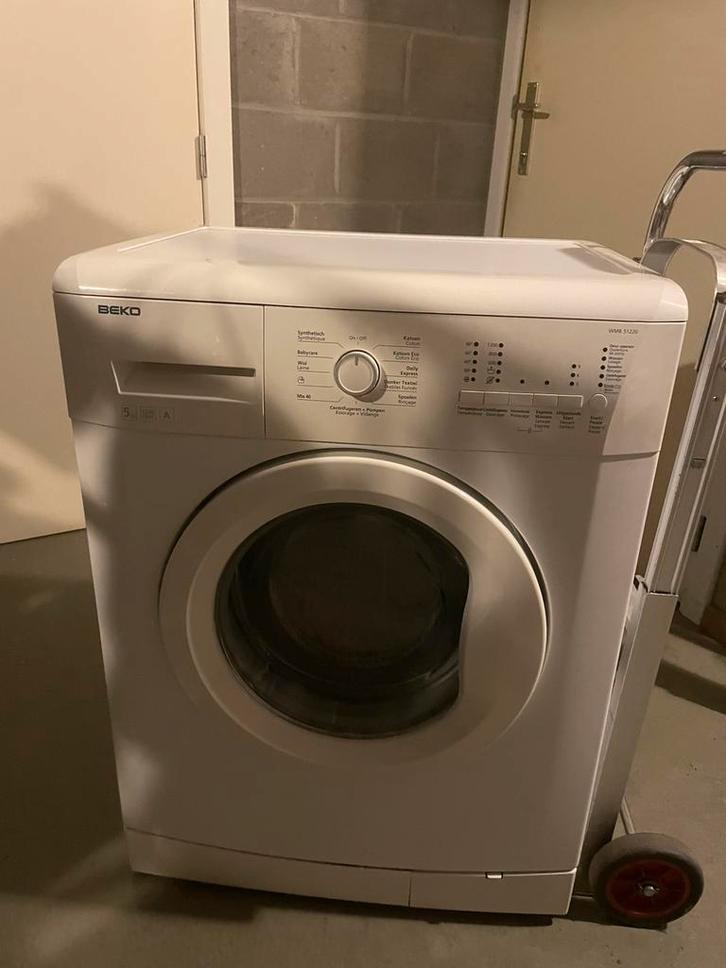 Beko wasmachine wmb 51220, Elektronische apparatuur, Wasmachines, Gebruikt, Voorlader, Ophalen