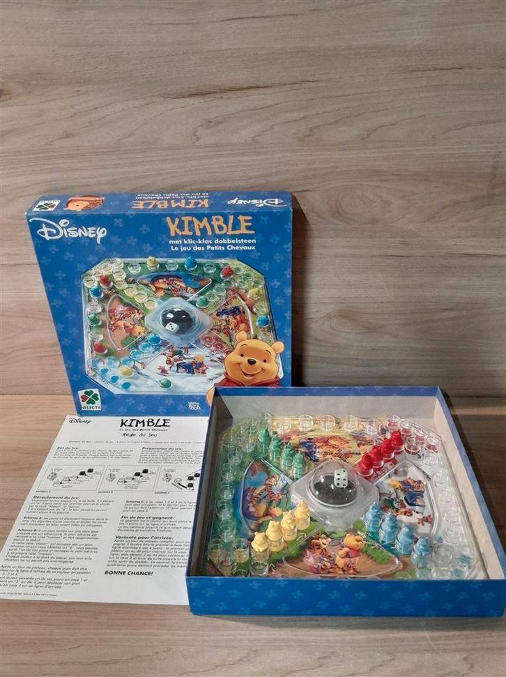 Disney kimble - winnie the pooh - s5437, Hobby & Loisirs créatifs, Jeux de société | Jeux de plateau, Comme neuf, Envoi