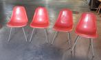 vintage kuipstoelen, 4 stuks, Huis en Inrichting, Stoelen, Ophalen, Metaal, Vintage kuipstoelen, Vier
