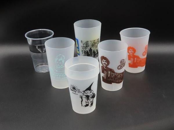 Lot de Gobelets - JC Servais, Collections, Verres & Petits Verres, Comme neuf, Autres types, Enlèvement