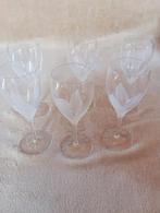 6 tulpenglazen gesigneerd JG Durand, Verzamelen, Ophalen of Verzenden