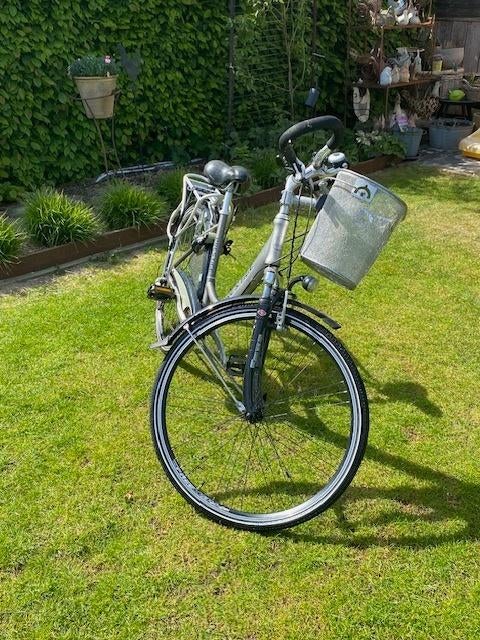 Damesfiets, Fietsen en Brommers, Gebruikt, Velgrem, Versnellingen, Ophalen