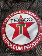 Emaille Texaco bord mancave auto oldtimer garage, Hobby en Vrije tijd, Ophalen of Verzenden, Zo goed als nieuw