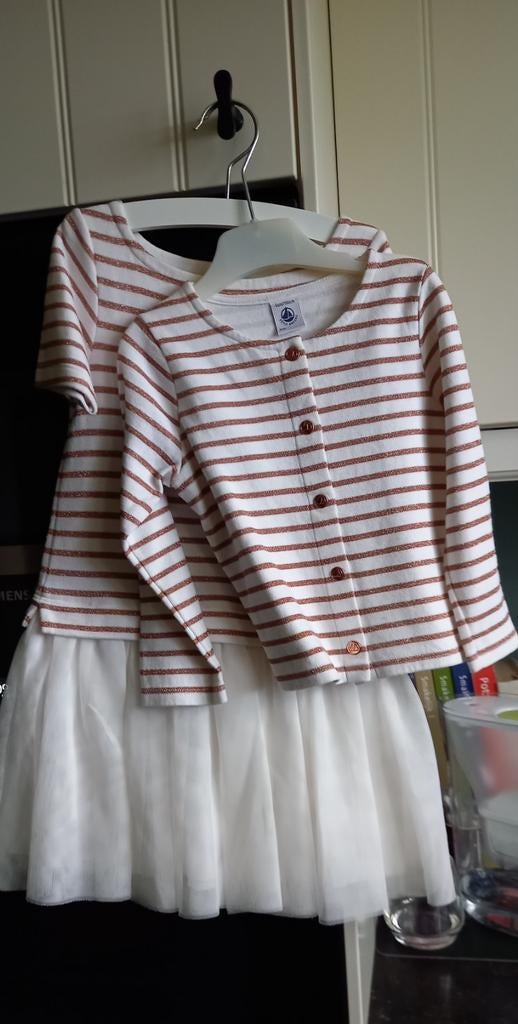 Petit Bateau jurk/104, Enfants & Bébés, Vêtements enfant | Taille 104, Robe ou Jupe, Enlèvement ou Envoi, Comme neuf, Petit Bateau