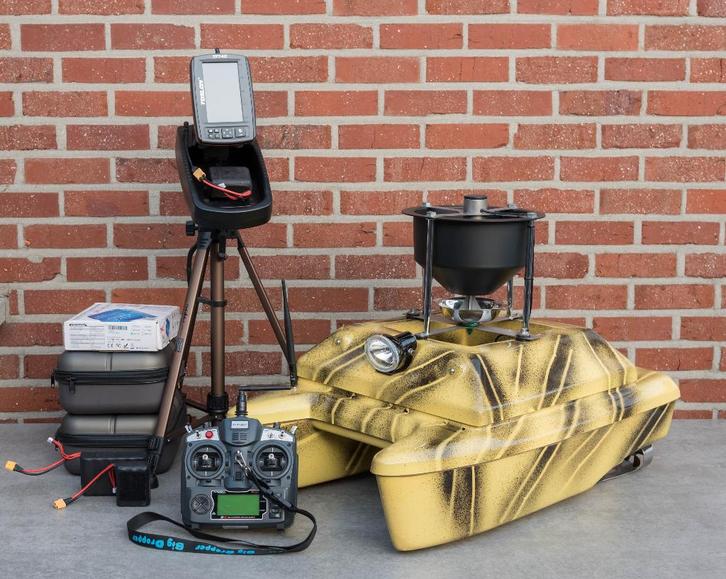 Big Dropper + Toslon TF740 + Big Spotter, Sports nautiques & Bateaux, Pêche à la ligne | Carpes, Comme neuf, Autres types, Enlèvement