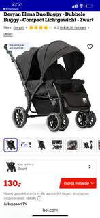 Deryan duo buggy NIEUW, Kinderen en Baby's, Buggy's, Ophalen, Nieuw, Duomodel