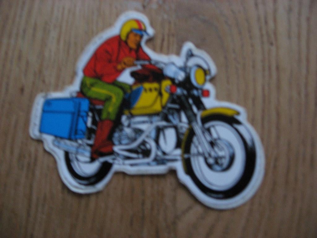 Motor BMW 9 x 7,5 cm Sticker, Verzamelen, Ophalen of Verzenden, Nieuw, Auto of Motor