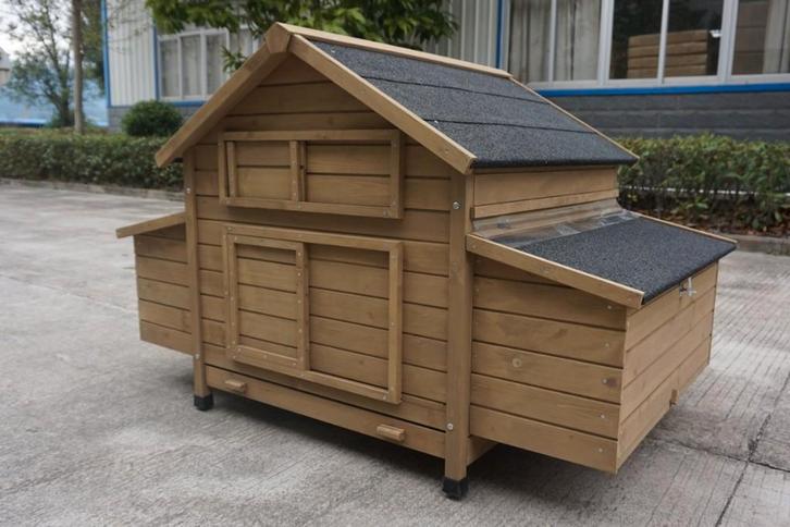 Kippenhok Sussex 11G Naturel, Animaux & Accessoires, Volatiles | Accessoires, Neuf, Poulailler, Enlèvement ou Envoi