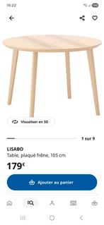IKEA LISABO ronde tafel - hout/beige, Ophalen, Hout