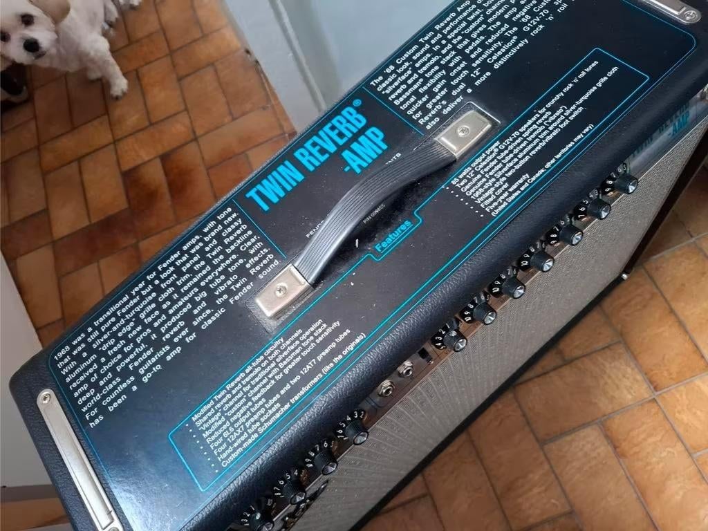 85w Fender Twin Reverb AMP 68, Muziek en Instrumenten, Versterkers | Bas en Gitaar, Nieuw, Gitaar, 50 tot 100 watt, Ophalen