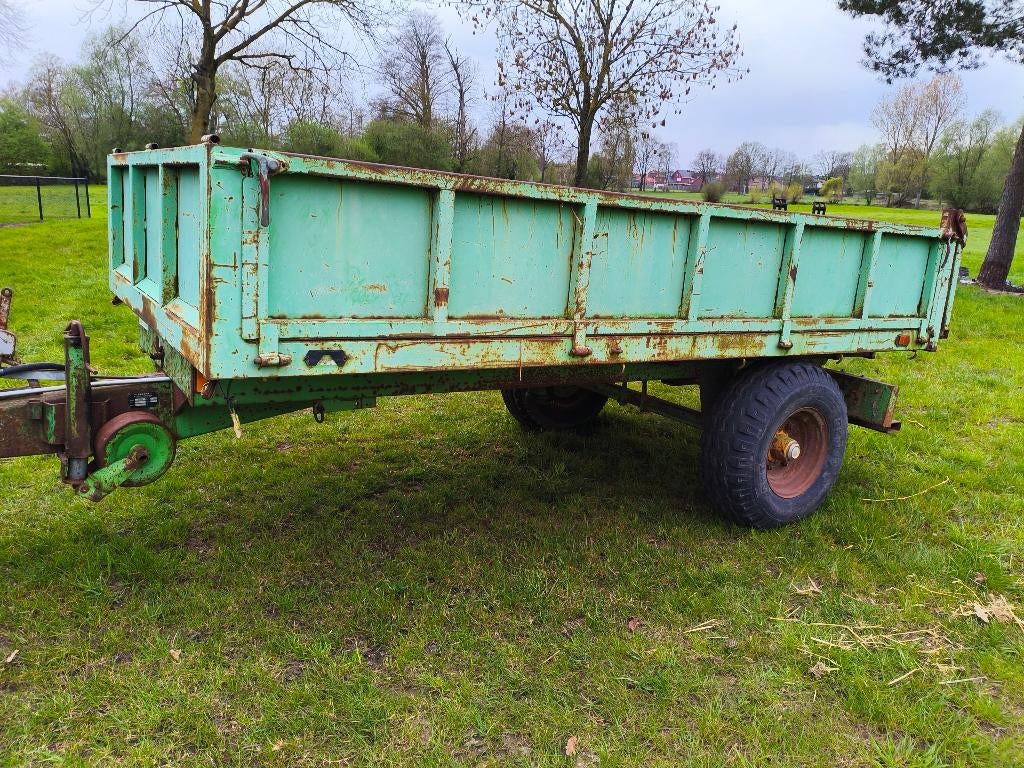 Kipwagen Joskin 5 ton, Ophalen, Transport