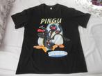 t shirt Pingu, Manches courtes, Enlèvement ou Envoi, Noir, Taille 42/44 (L)