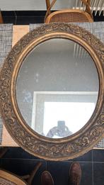 Miroir ancien, Antiquités & Art, Enlèvement, Ovale, 50 à 100 cm, Moins de 100 cm