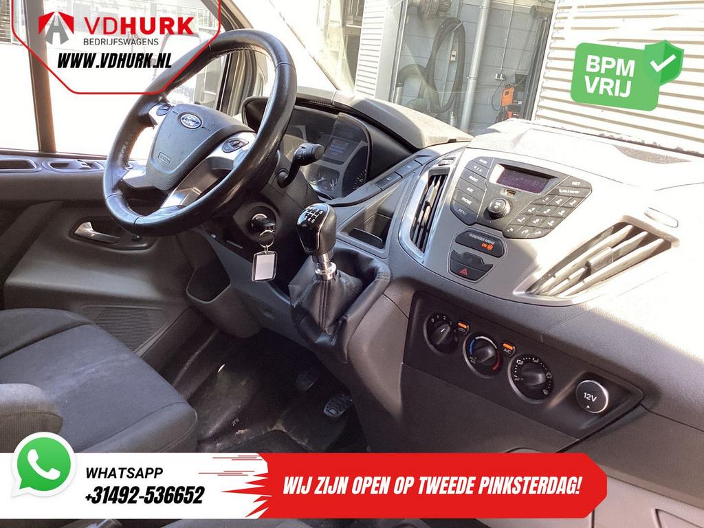 Ford Transit Custom Tourneo 2.0 TDCI 130 pk L2 EXPORT EUR6 9, Parkeersensor, Ford, Zilver of Grijs, Te koop