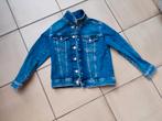 Jeans vest 134, Kinderen en Baby's, Kinderkleding | Maat 134, Ophalen of Verzenden, Zo goed als nieuw, Meisje, Jas