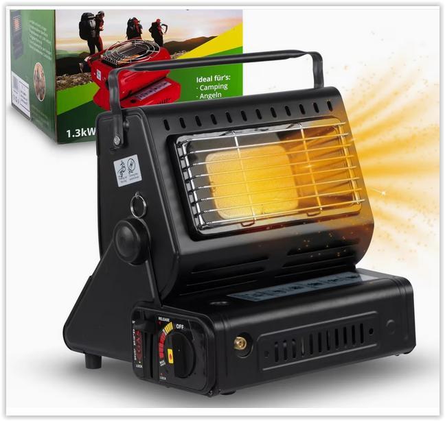 ZMC Chauffage et Cuisinière Portable 2-en-1 avec, Caravanes & Camping, Accessoires de camping, Neuf, Enlèvement ou Envoi