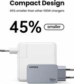 Ugreen Nexode Pro EU 3 Porto GaN PD charger Fast, Enlèvement, Neuf