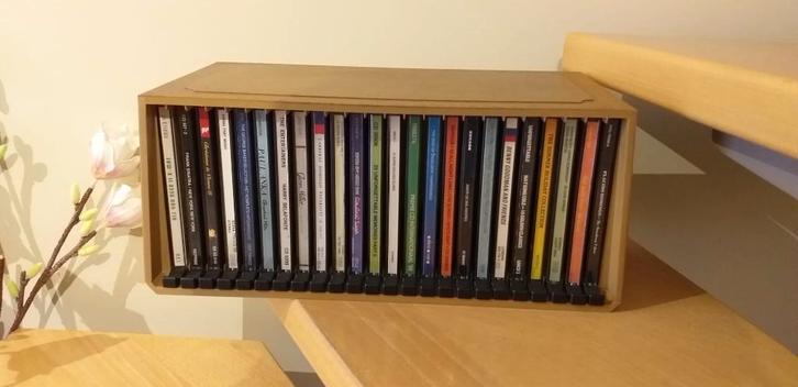 CD opbergboxen, TV, Hi-fi & Vidéo, Lecteurs CD, Comme neuf, Enlèvement