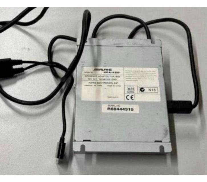 Adaptateur d'interface Alpine KCA-420i de module Apple iPod, TV, Hi-fi & Vidéo, Lecteurs Mp3 | Accessoires | Apple iPod, Comme neuf