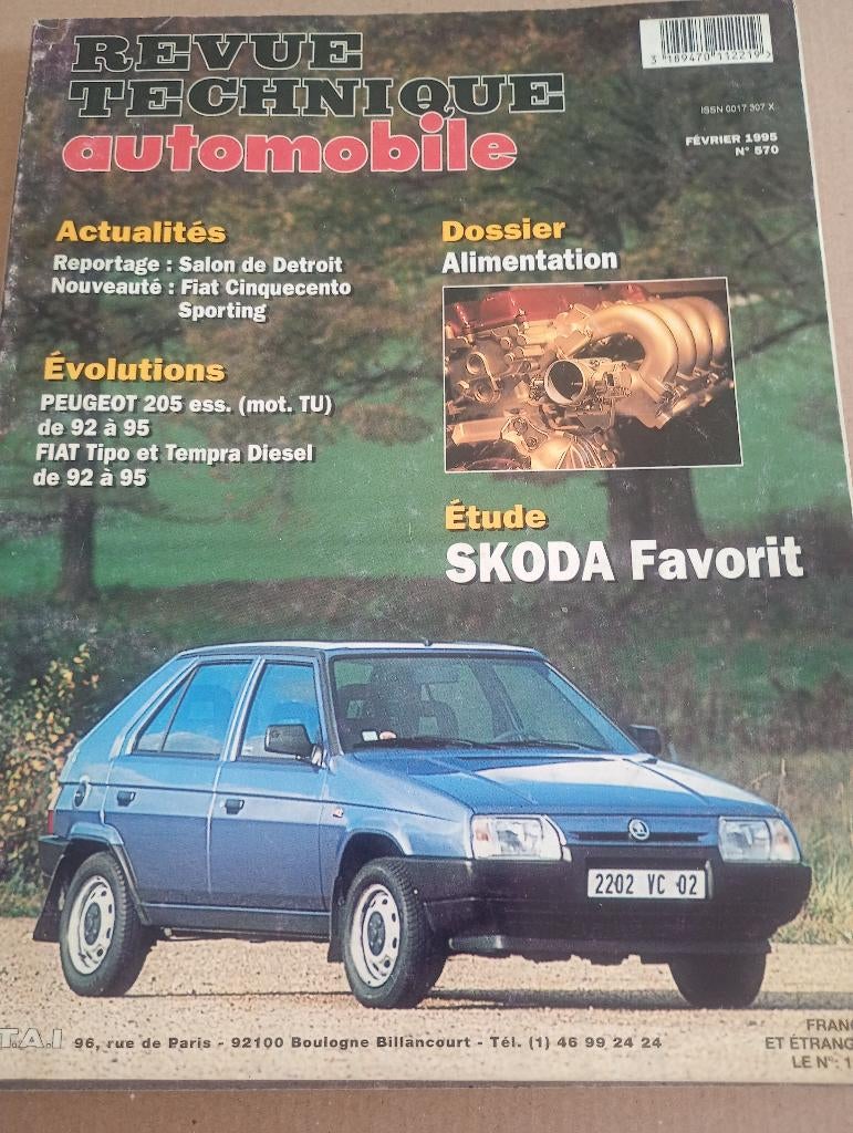revue technique skoda favorit 1988-1994, Enlèvement ou Envoi