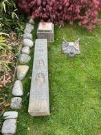 Lanterne japonaise en pierre massive, Jardin & Terrasse, Enlèvement, Comme neuf, Pierre