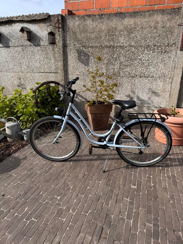 Hele mooie fiets, licht blauw, merk prestige, 24 inch, Ophalen, Zo goed als nieuw, 24 inch