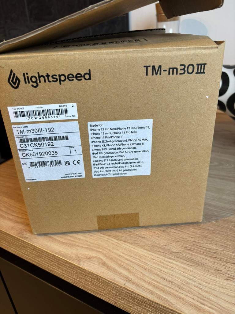 Epson kassa printer, Ophalen, Nieuw