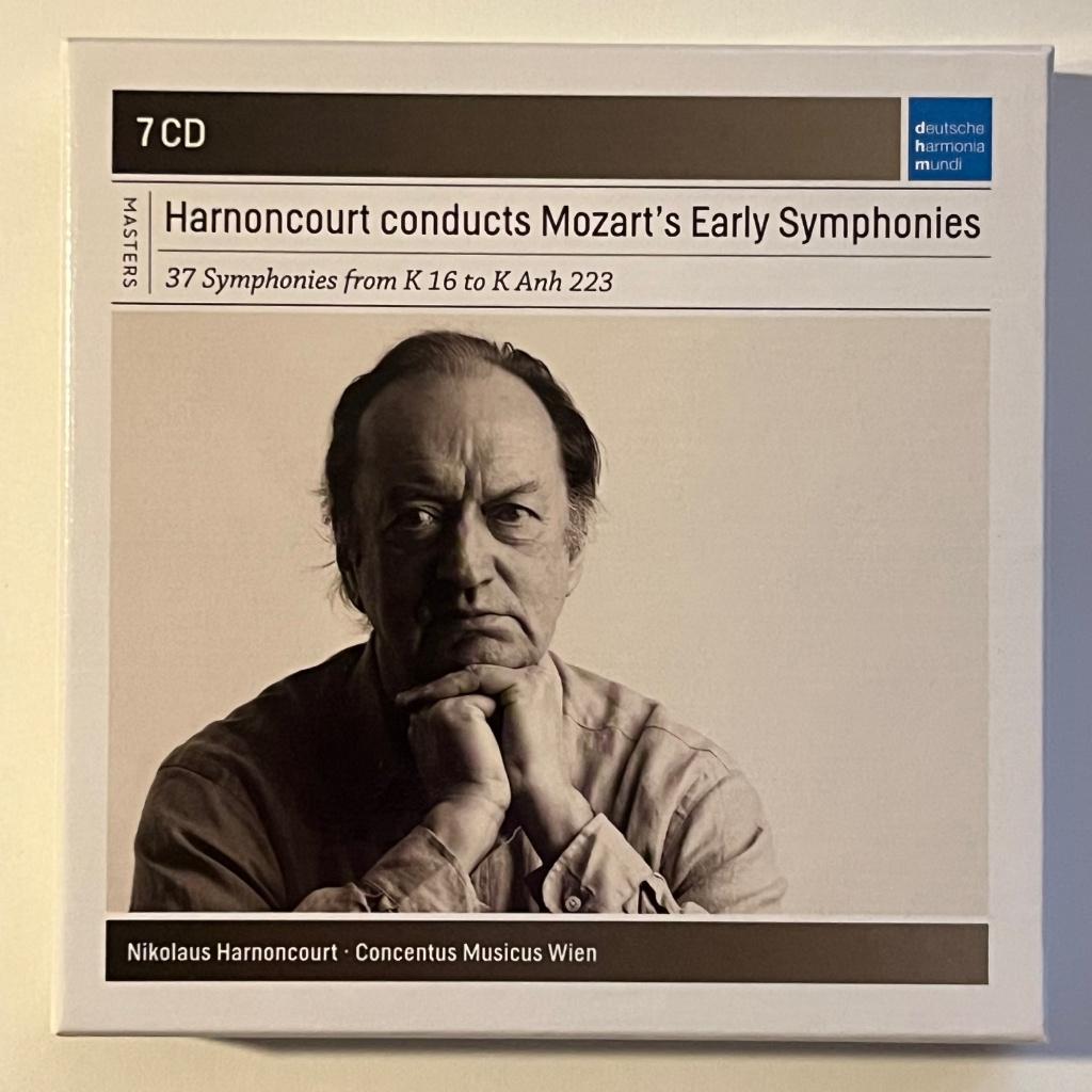 Harnoncourt conducts Mozarts Early Symphonies - 7CD, Cd's en Dvd's, Cd's | Klassiek, Zo goed als nieuw, Overige typen, Classicisme
