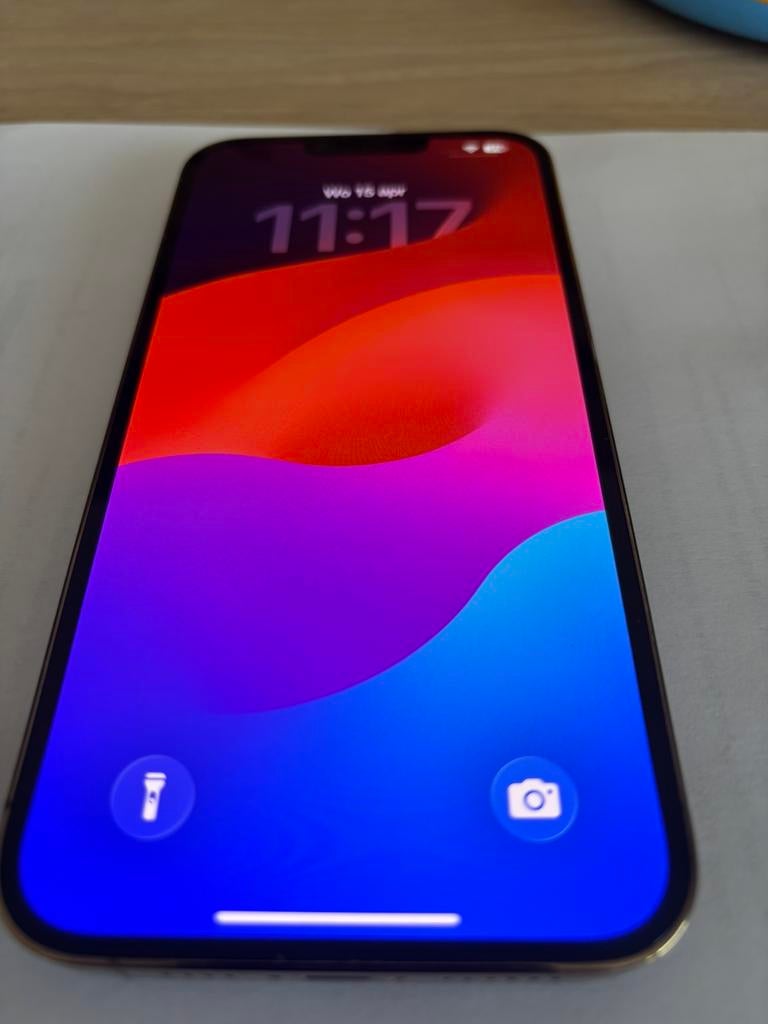 Iphone 13 Pro Max goudkleurig 128gb, Télécoms, Téléphonie mobile | Apple iPhone, Comme neuf, 128 GB, iPhone 13, Enlèvement ou Envoi