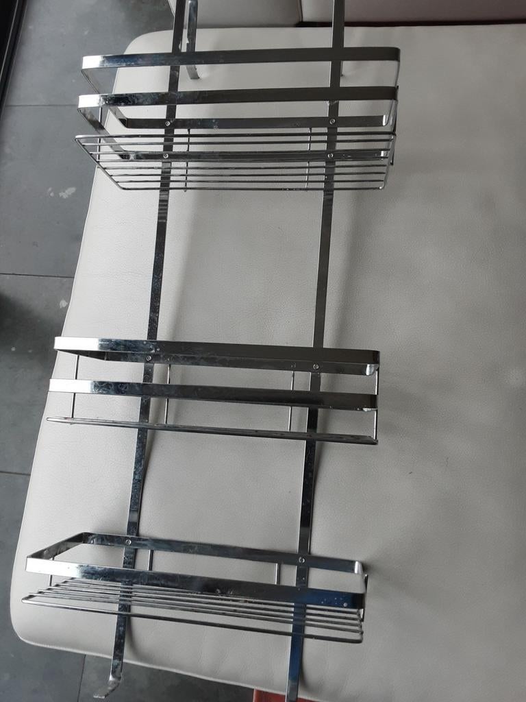 Chrome douche rek , 3 niveaus, Ophalen