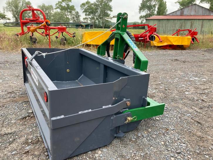 Godet hydraulique Kraffter 120 avec valve pour mini-tracteur, Jardin & Terrasse, Gravier, Rochers & Caillasse, Neuf, Autres types