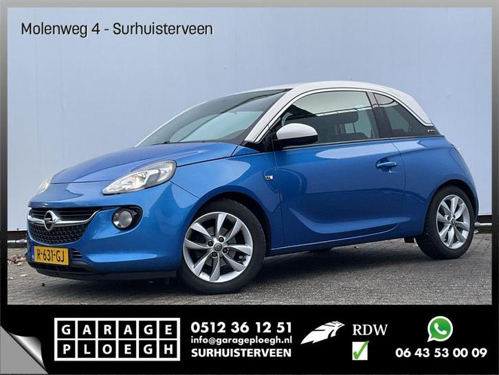 Opel Adam 1.0 Turbo Rocks Stoel/stuurverw Pdc Nav/Cruise Vol, Autos, Opel, Entreprise, Autres modèles, ABS, Airbags, Alarme, Bluetooth