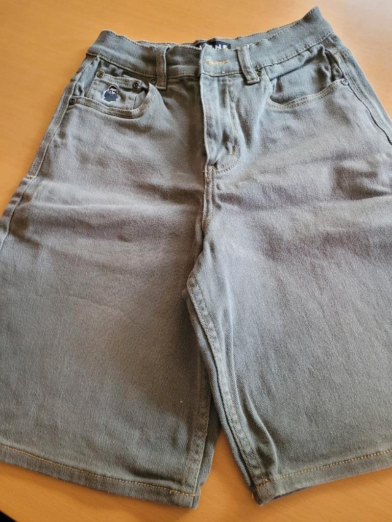 Khaki Jeans short Baggie, Enfants & Bébés, Vêtements enfant | Taille 158, Pantalon, Garçon, Enlèvement ou Envoi, Comme neuf