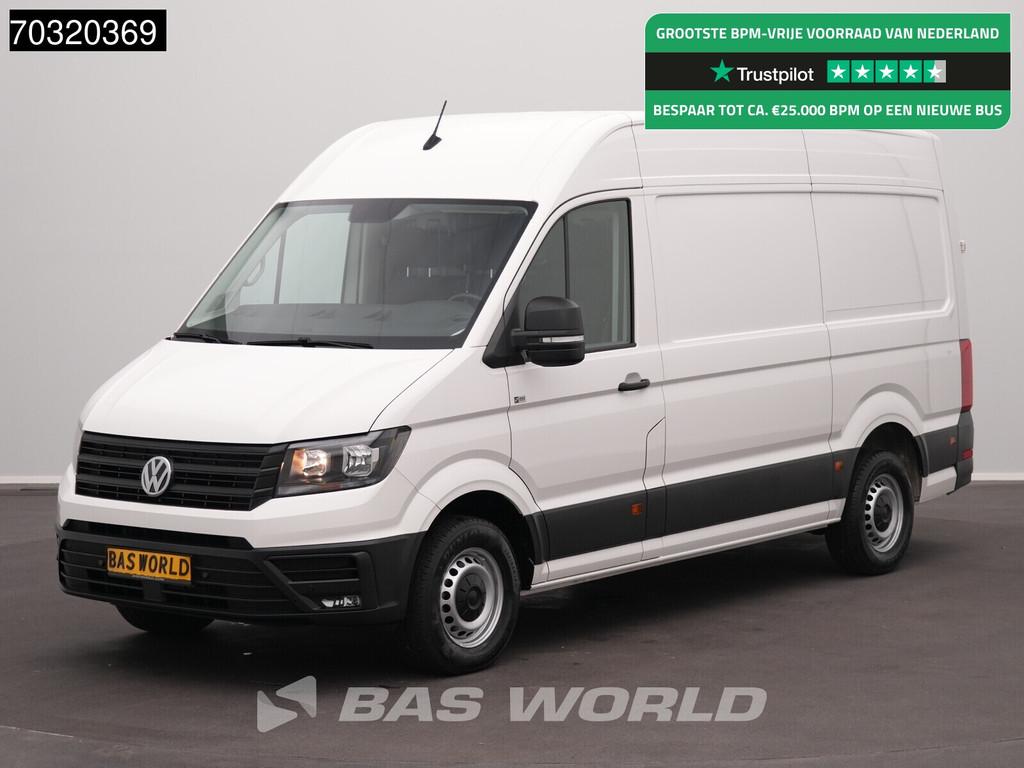 Volkswagen Crafter 140pk Automaat L3H3 CarPlay Camera Airco, Auto's, Automaat, Stof, Gebruikt, Euro 6
