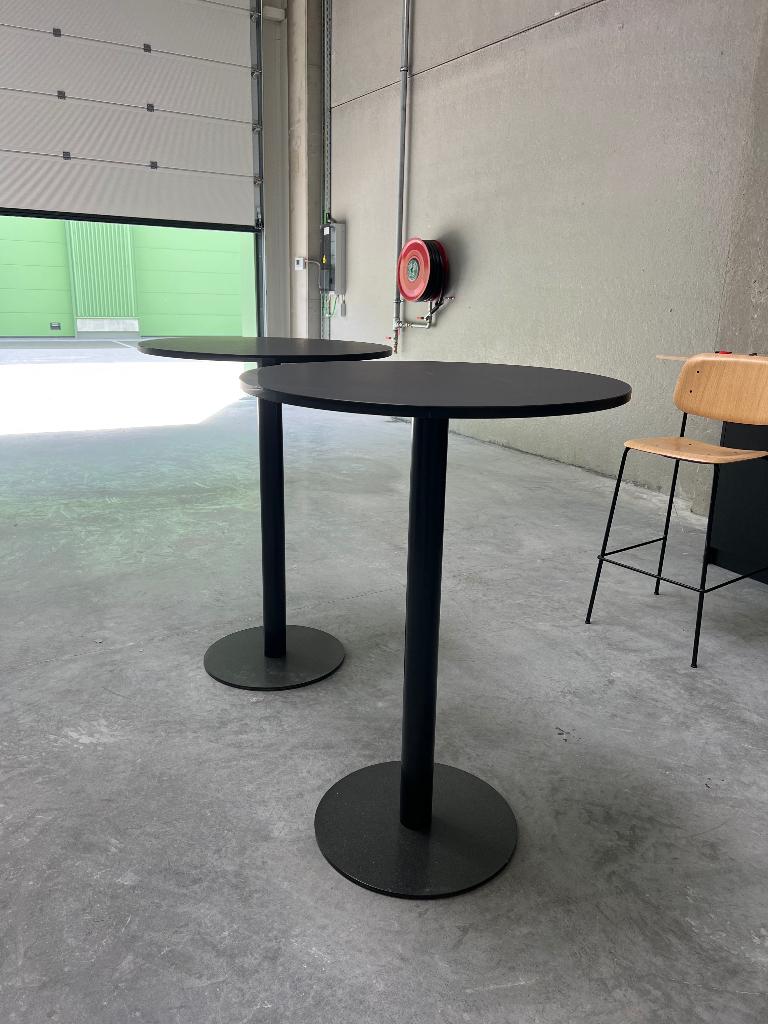 Gispen Hoge tafel rond, Huis en Inrichting, Tafels | Statafels, Ophalen, Nieuw