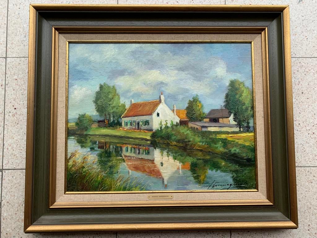 Schilderij Marcel Henneghien, Antiquités & Art, Enlèvement