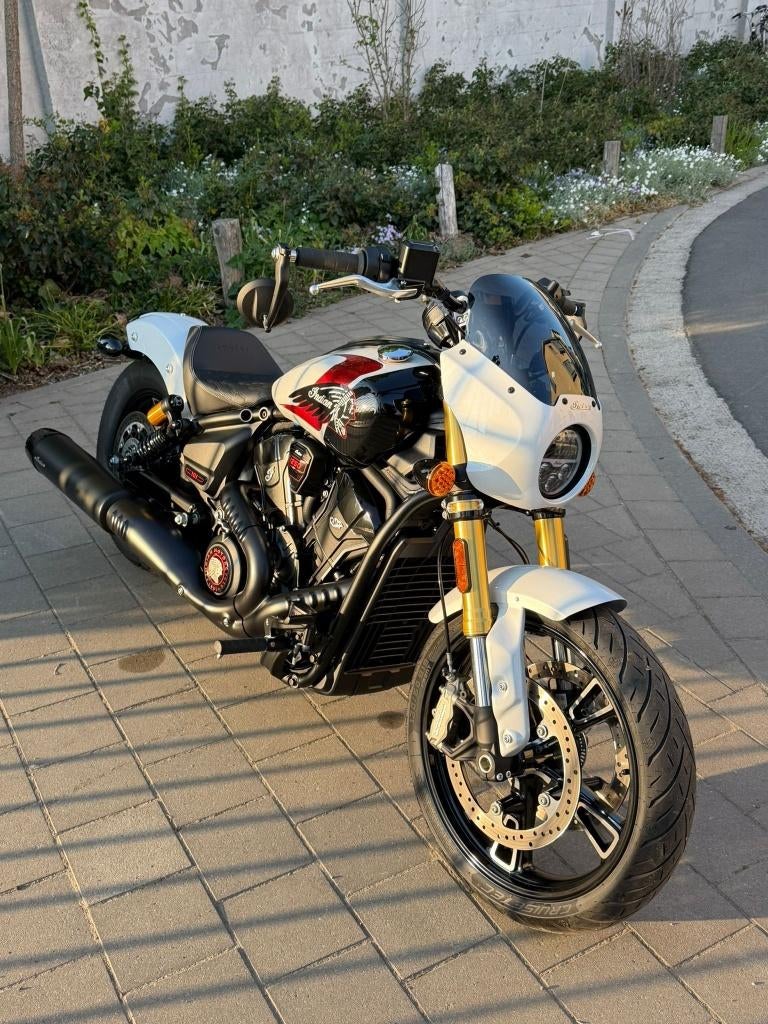 Indian 101 Scout Classic Limited 1250cc - nieuwstaat - 900km, Motos, Motos | Harley-Davidson, Permis Moto A, Plus de 35 kW, Chopper