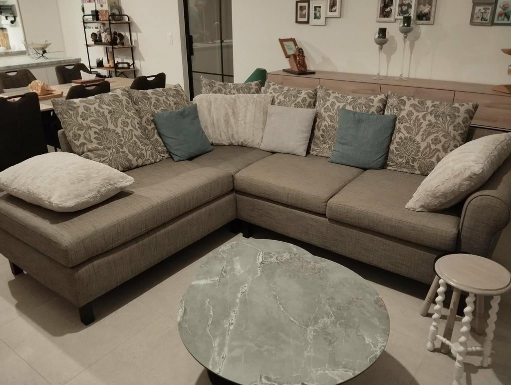 Hoekzetel, Huis en Inrichting, Ophalen, Zo goed als nieuw, Stof