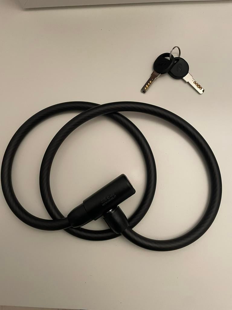 Veilig fietskabelslot met dubbele sleutel, Fietsen en Brommers, Ophalen of Verzenden, Nieuw, Kabelslot