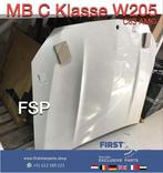 W205 C63 AMG Motorkap wit / grijs / zwart Mercedes C Klasse, Auto-onderdelen, Gebruikt, -, Ophalen of Verzenden, -