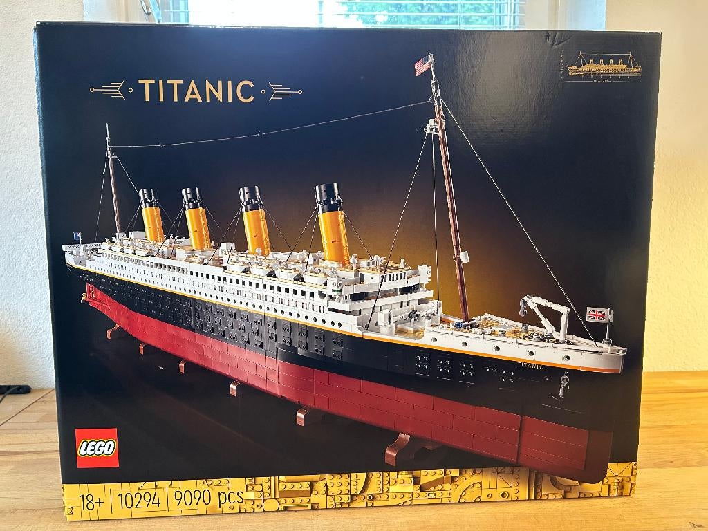 Lego Icons 10294 - Titanic, Kinderen en Baby's, Speelgoed | Duplo en Lego, Lego, Compleet, Ophalen of Verzenden, Zo goed als nieuw