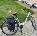 Groene damesfiets, Minerva, 28 inch, 18 versnellingen, Enlèvement, Utilisé, Autres marques, Vitesses