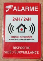 Plaques métalliques alarme de sécurité.20x30cm : 17€
Neuve,, Neuf