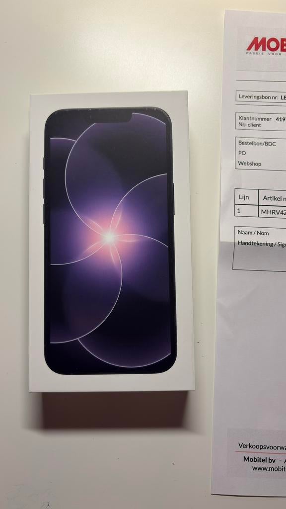 Iphone 17e 256 GB black 5G (new with warranty), Télécoms, Téléphonie mobile | Apple iPhone, Neuf, 256 GB, Sans abonnement, Autres modèles