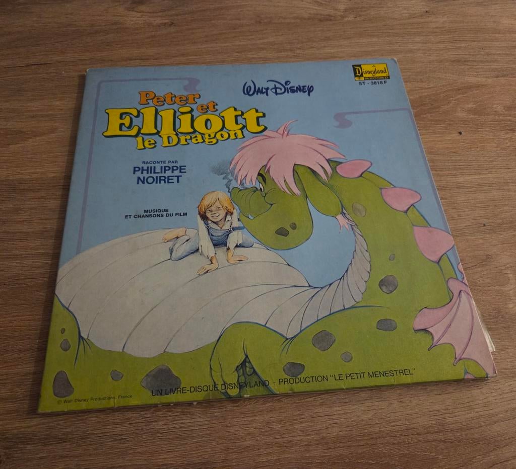 Peter et Elliott le Dragon – Livre-disque Disney, Enlèvement ou Envoi