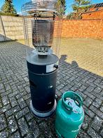 Terrasbrander incl. verzegelde gasfles (10,5 kg), Tuin en Terras, Terrasverwarmers, Ophalen, Gebruikt, Gas