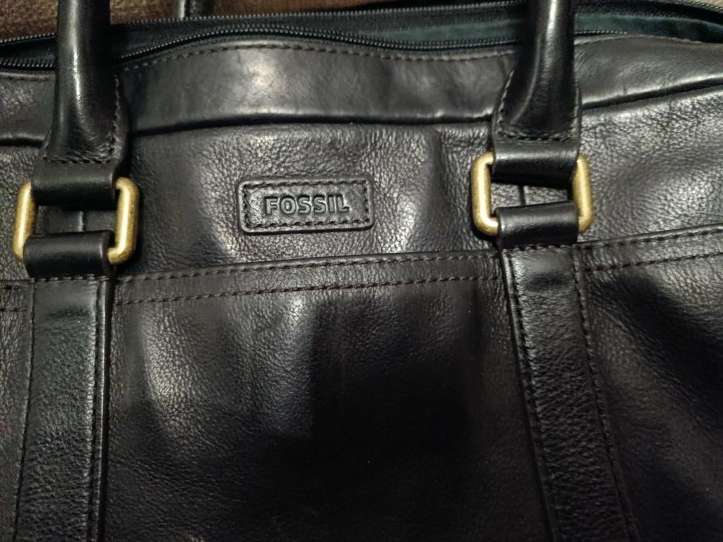 Excellent sac en cuir Fossil, dimensions 40  30 cm., Handtassen en Accessoires, Tassen | Damestassen, Ophalen, Zo goed als nieuw