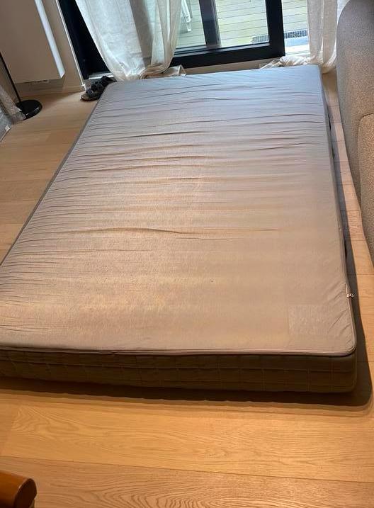 gebruikte matras 140x200, Huis en Inrichting, Ophalen, Gebruikt, 140 cm, Twijfelaar
